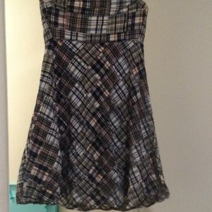 Classic plaid madras dress